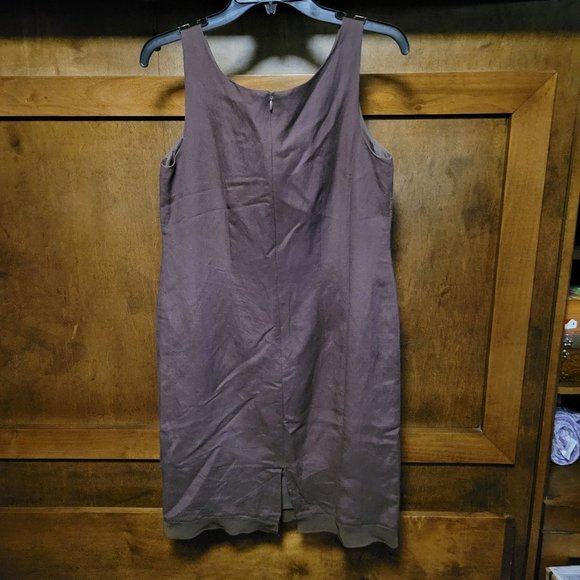 Cute purple print dress - Picture 2 of 3